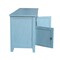International Concepts Entertainment / TV Stand with 2 Doors, Ocean Blue, Antique Rubbed TV32-51 - alternate 2